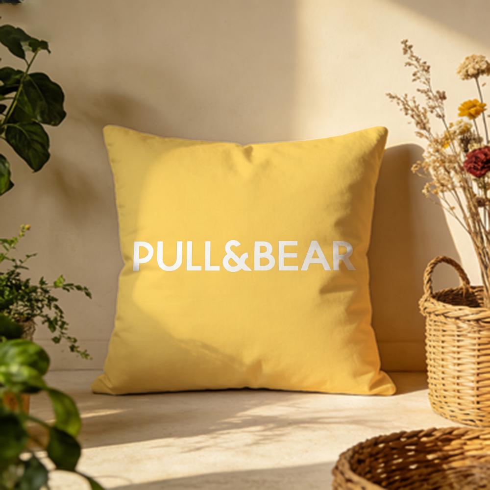 Trendy PPull Bearer Cushion Cover Versatile DoubleSided Pillow Case Fit for Sofa Bed Car Daily Decor