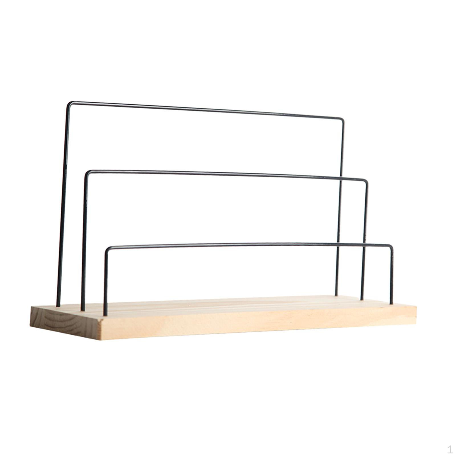Earring Display Stand for Jewelry Organization with Wooden Holder Necklaces And Bracelets 3 Tier