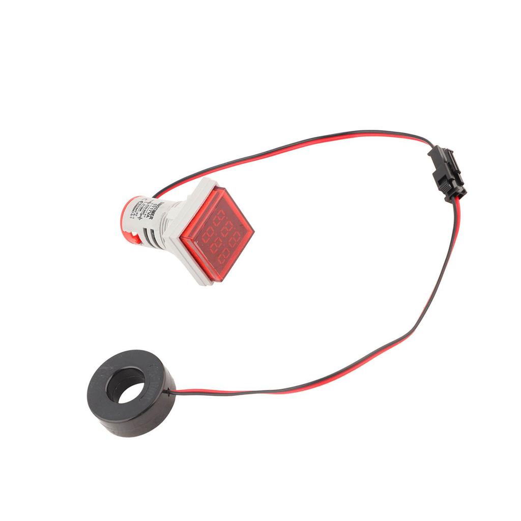 LED Digital Display AC Voltage Current Meter Indicator 22mm 0 100A Meter Indicator