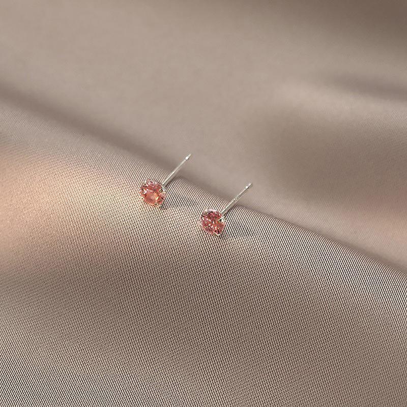 1Pair Minimalist Stud Earrings For Women Girls Cute Vintage Exquisite Mini Earrings Daily Jewelry Accessories Gift