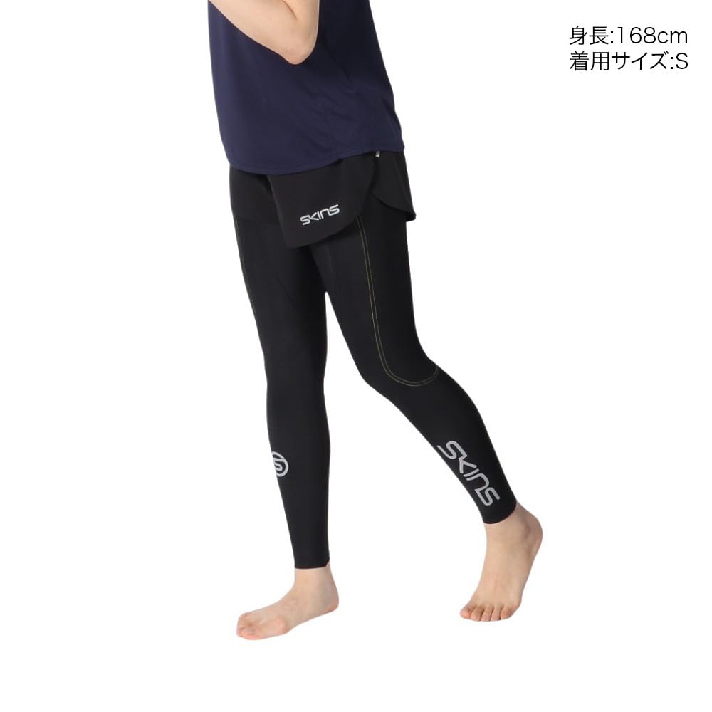 Skins Unisex Recovery Leg Compression Size M SERIES-3 Sleeve, Wear, Black, (18301360)
