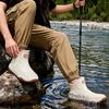 Men's & Women's Non-Slip Waterproof Short Rain Boots with Cotton Lining for Outdoor Use