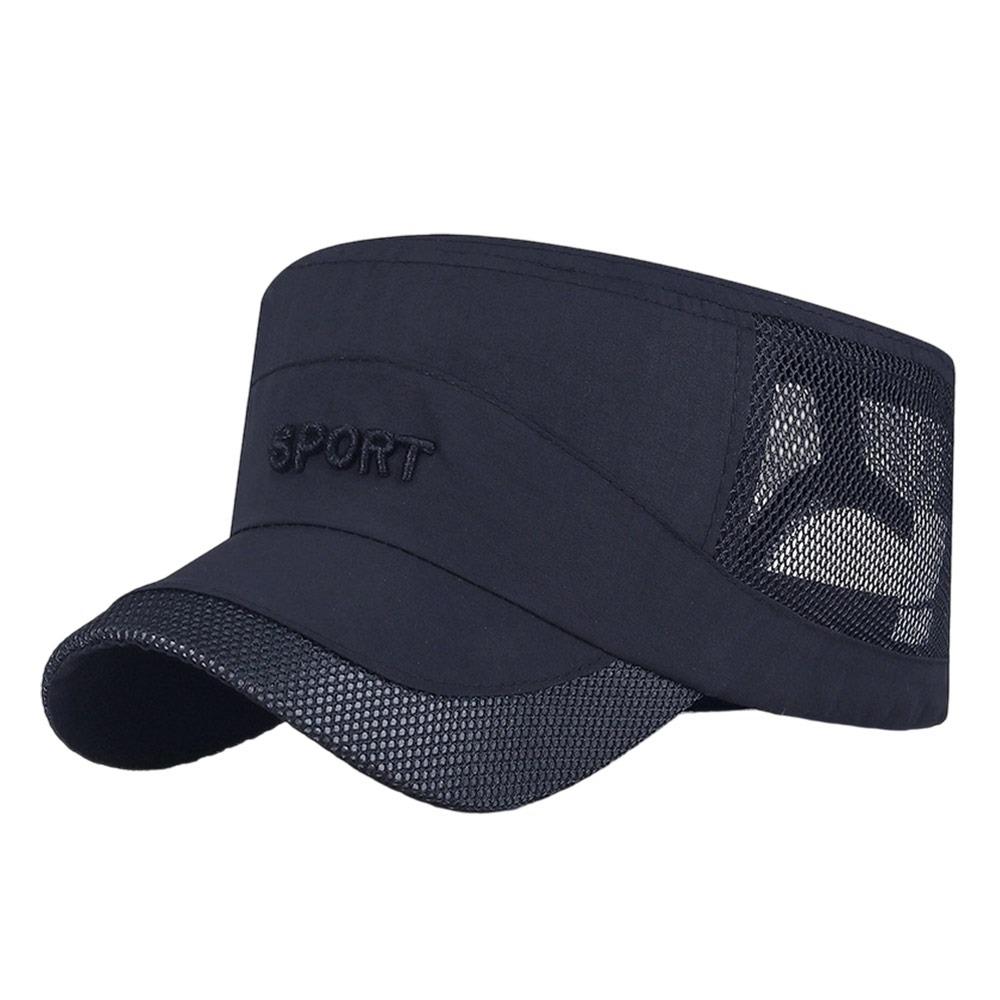 Breathable Baseball Cap Quick-drying Peaked Cap Fashion Flat Top Hat  Spring Summer