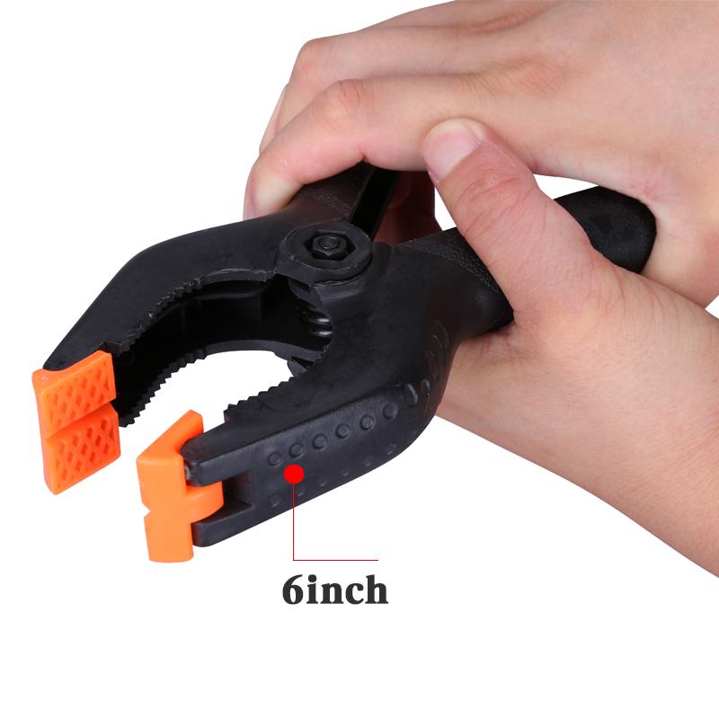 2Inch/3Inch/4Inch/6Inch/9Inch Woodworking Spring Clamp A-shape Plastic Wood Clips Hardware Woodworking DIY Tools