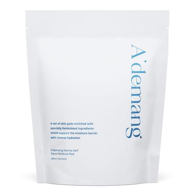 Adman Marine Kelp Aqua Feuchtigkeitstoner Nachfüllpad 60 Blätter, 2 Stück