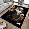 1pc Santa Claus Beer Carpet, Office Rug Outdoor Mat Home Decor Area Carpet Festival