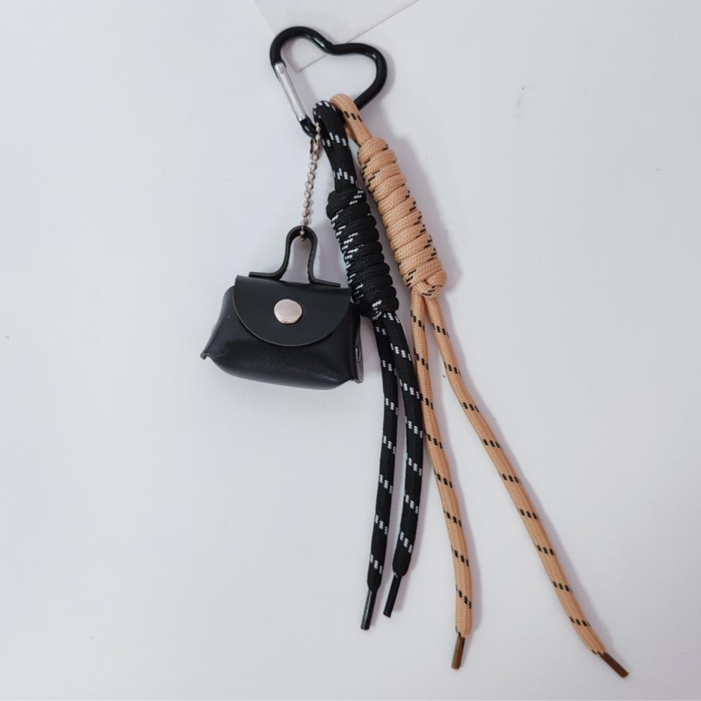 New Durable Braided Rope Polyester Bag Pendant Small Puppy Cartoon Multi-Strand Street Trends Gift Made in China