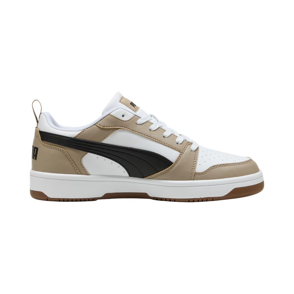 Puma Rebound V6 Fashion Classic Versatile Low-Top Skate Shoes Unisex Sneakers Brown 392328-52