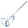 Cement Putty Paint Coating Mixer S-type Threaded for Head Stirring Rod Spiral Mixer for Mechanical Rod