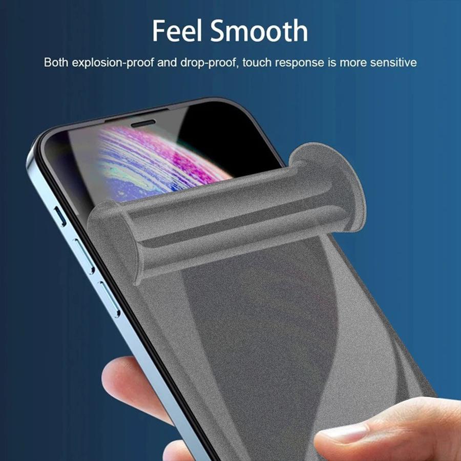 For iPhone 11 12 13 14 15 16e 16 17 18 Pro Max XR Air Matte Privacy Soft Hydrogel Film Screen Protector