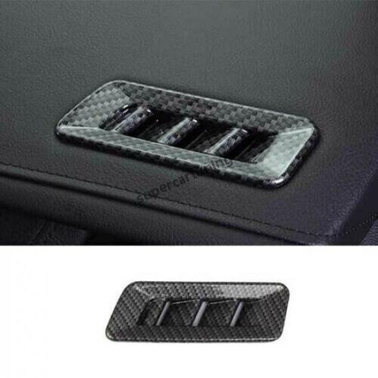 For Cadillac XT5 2017-2022 Carbon Fiber Dashboard Upper Air Outlet Vent Trim 1PC