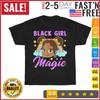 Black Girl Magic Afroamerikanisches Melanin Kleinkind T-Shirt Herren Damen T-Shirts Oberteil Herren Damen