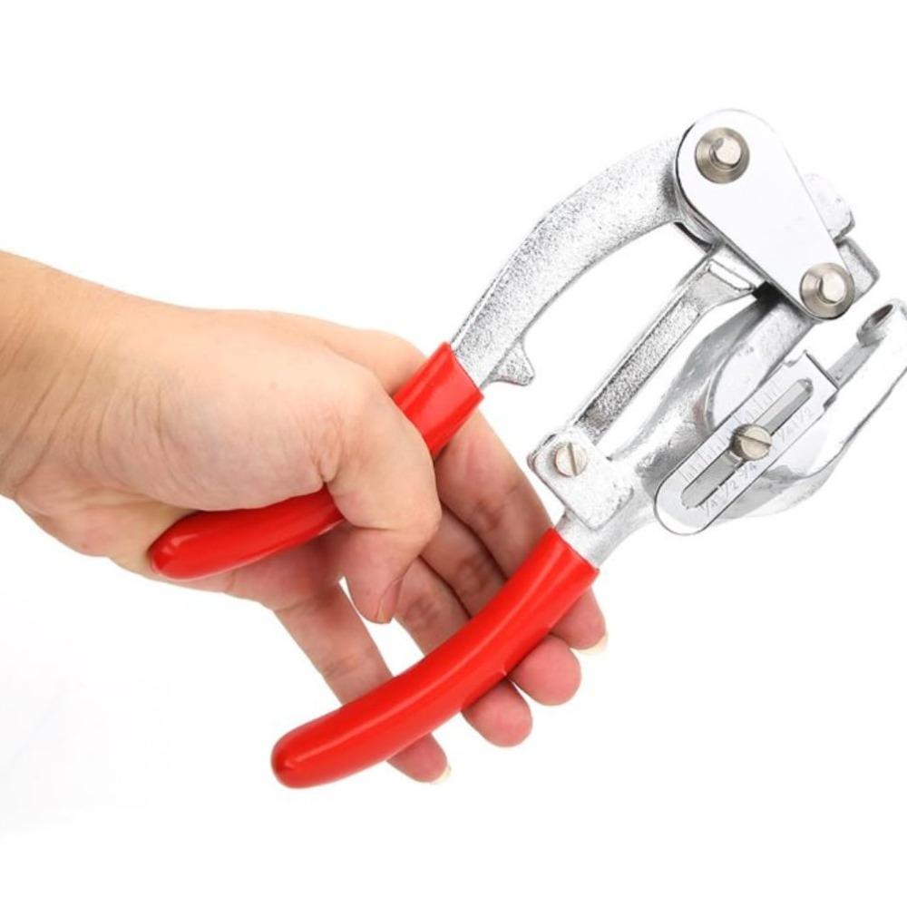 Hand Held Power Punch and Sheet Metal Hole Punch Kit – Metal Hole Punch Heavy Duty Hole Punch Set 3/32-Inch To 9/32-Inch