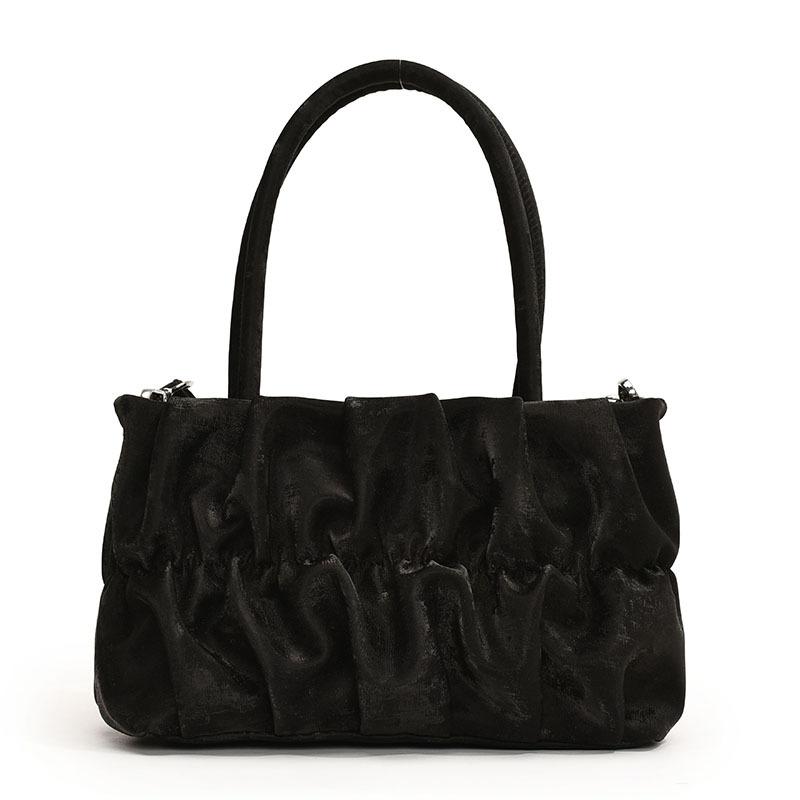 Kabelka Dámská Jarní a Letní Nová Módní Skládaná Kabelka Ležérní Jednoduchá Kabelka Přes Rameno Jednoduchá Kabelka do Podpaží