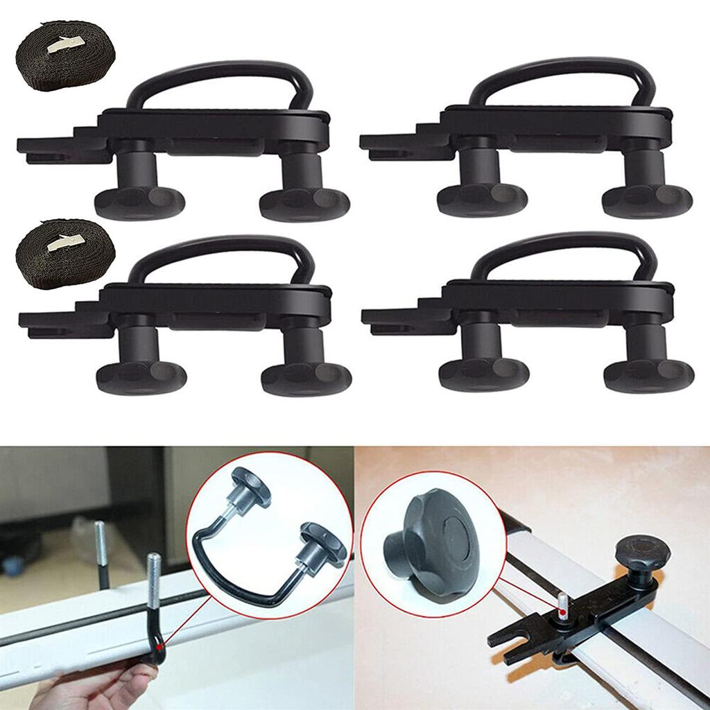 Držák střešního boxu Držák střešního boxu U l Svorky U-šrouby střešního boxu 85mm Vnitřní šířka Montážní sada Příslušenství