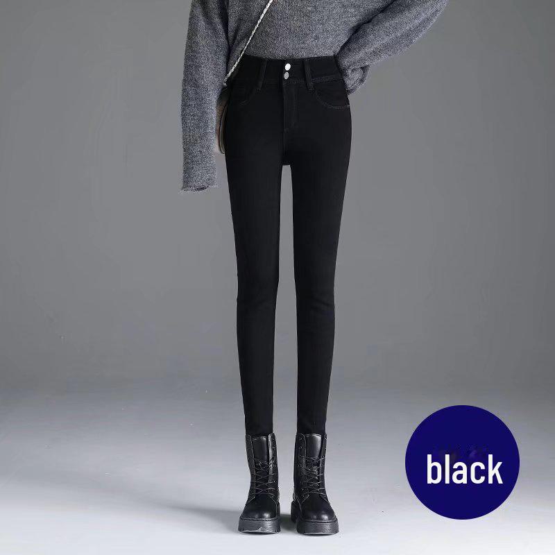 Women's High-Waist Vintage Skinny Jeans - New Autumn/Winter 2023 Styles