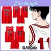 Traje Cosplay Slam Dunk Sakuragi Hanamichi, Rukawa Kaede, S-xxxl