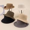 All-season Solid Color Quick-dry Bucket Hat, Sun Hat, Men's and Women's Outdoor Thin Western Denim Hiking Hat, Fishing Hat, Summer