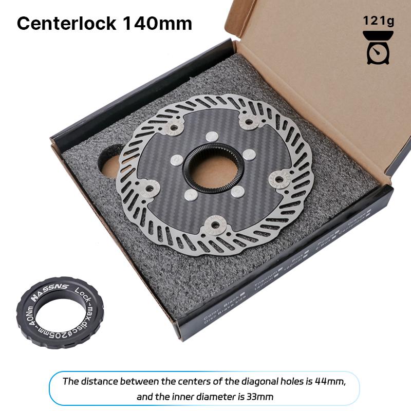 

2026 Carbon Fiber Brake Disc Mtb Floating Rotor 160mm 140mm Centerlock Disco Bicycle Caliper Mountain Bike Disc Brakes Cycling Centerlock 140MM