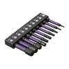 Magnetic Hex Head Screwdriver Bit Set with Holder 10Pcs for Impact Drivers