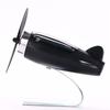 Versatile Solar Powered Rotating Airplane Decorative Ornaments Air Purifier Airplane Lover Gift Home Desk Accessories
