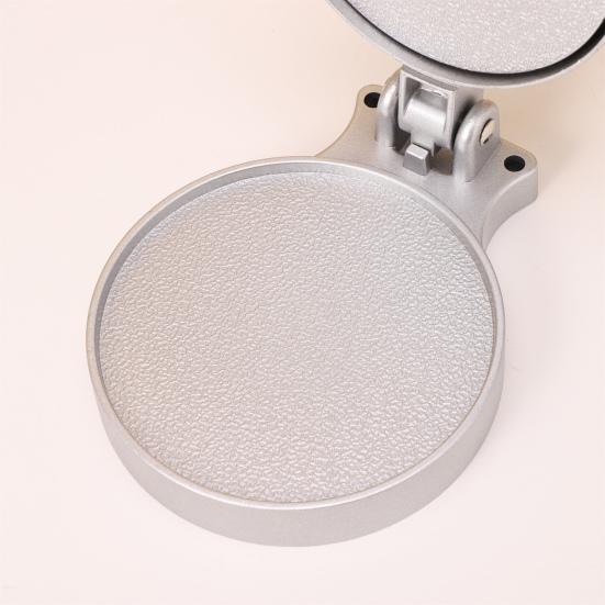 Hand Pressed Burger Maker Non-Stick Surface Adjustable Thickness Pre-Seasoned Cast Aluminum Alloy Burger Machine
