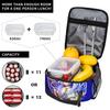 Frieren Manga Insulated Lunch Bags Portable Magician Reusable Thermal Bag Tote Lunch Box Beach  Travel Men Women