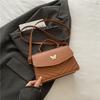 Vintage Faux Leather Shoulder Bag for Women, Butterfly Decor Small Crossbody Purse, Square Bag for Daily Use