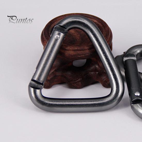 Bergsteigerkarabiner Dreieck Auto-Verriegelung Rostfrei Tragbar Mini Unverformbar Hängende Gegenstände Aluminium Bluetooth-kompatible Lautsprecher Wasserkocher