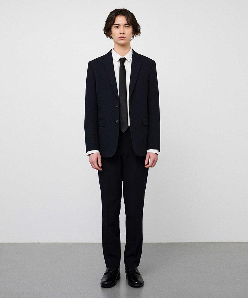 STCO Codigallery Basic Four-Way Stretch Semi-Tailored Formal Pants_Navy (Classic Fit)_Cslvz02Bsn