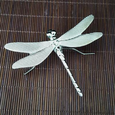 Kupfer Insekt Tee Haustier Vintage Libellen Figuren Miniaturen Desktop Simulation Tier Ornamente Heimdekorationen