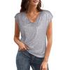 Women V Neck Sequin Sleeveless Tank Top Glitter Sparkly Casual Loose Fit Summer Blouse