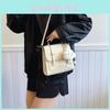 Elegant Fashion Crossbody Bag For Women In Chic Black And Cream Colors For Everyday Use