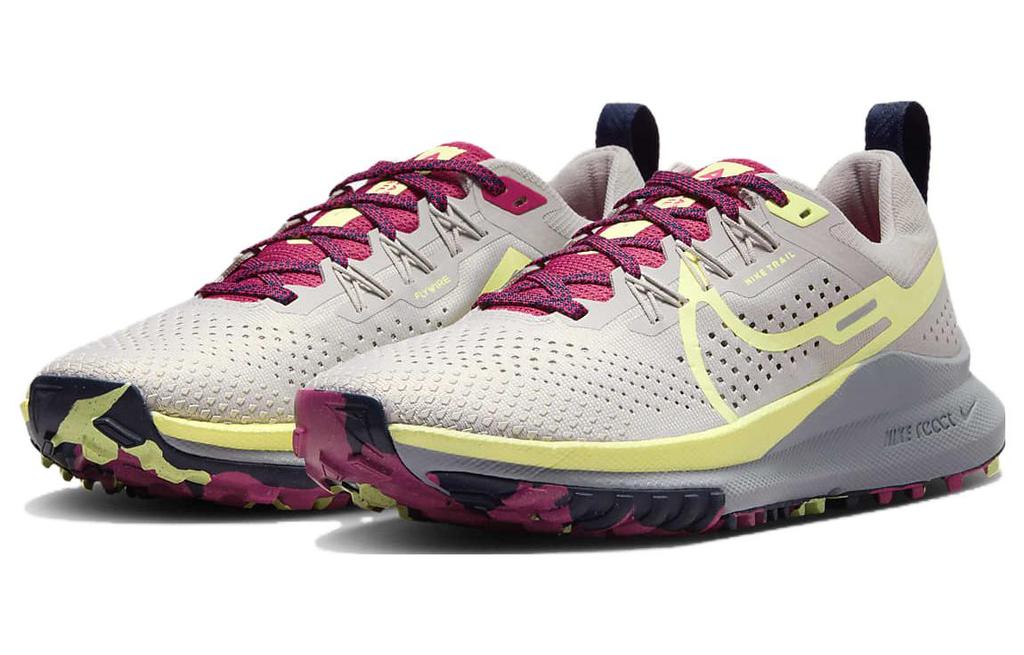 Nike React Pegasus Trail 4 Violet Platine Encre Pourpre Rose Vif Vert Lumineux Femmes DJ6159-002
