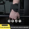 1 Pair Weight Lifting Hooks Heavy Duty High Strength Great Friction Anti-slip Fasten Tape Stainless Lifting Wrist Straps Power Lifting Grips