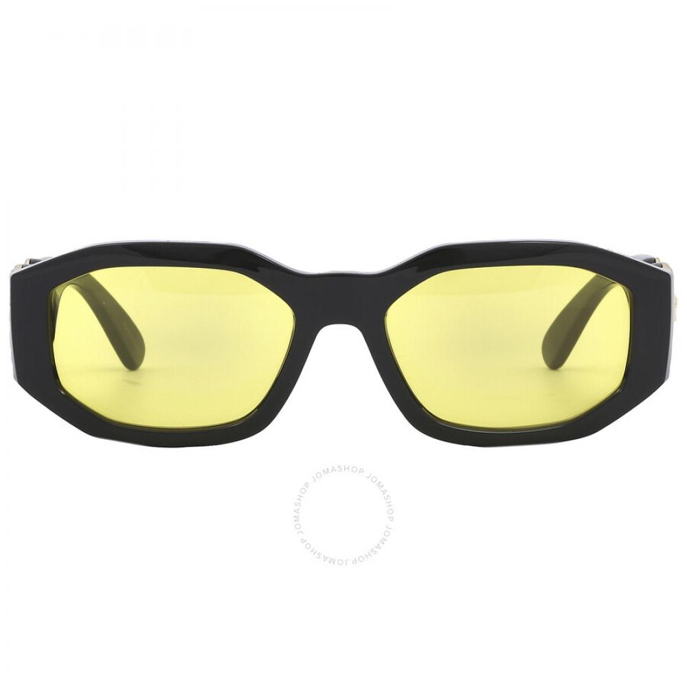 

Versace Yellow Geometric Men s Sunglasses VE4361 GB1 85 53