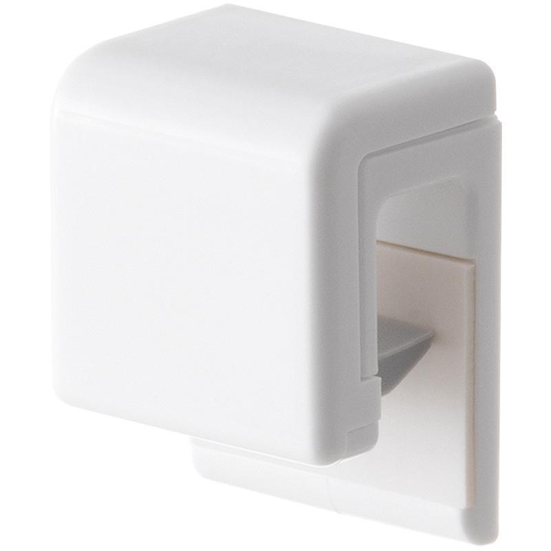 

1 шт., держатель для зубных щеток без перфоратора, настенный держатель для зубной пасты, стеллаж для хранения, держатели, органайзер, аксессуары для ванной комнаты 1PCS белый