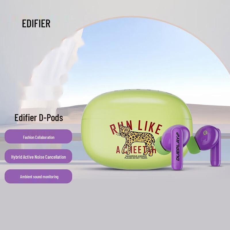 

EDIFIER D-Pods True Wireless Noise-Cancelling Earbuds