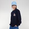New MLB Sweatshirt Unisex Navy Blue 3AMTM0934-07NYD