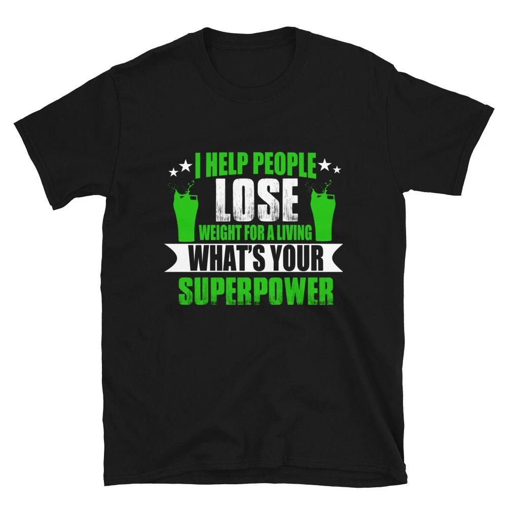 Personal Trainer Superpower Gym T-Shirt L
