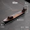 Harujio Incense Holder, Stylish Incense Burner for Buddhist Altars, Incense Holder, Incense Plate, Angled, Fisherman, Boat Design, Stylish, Ash-Free,