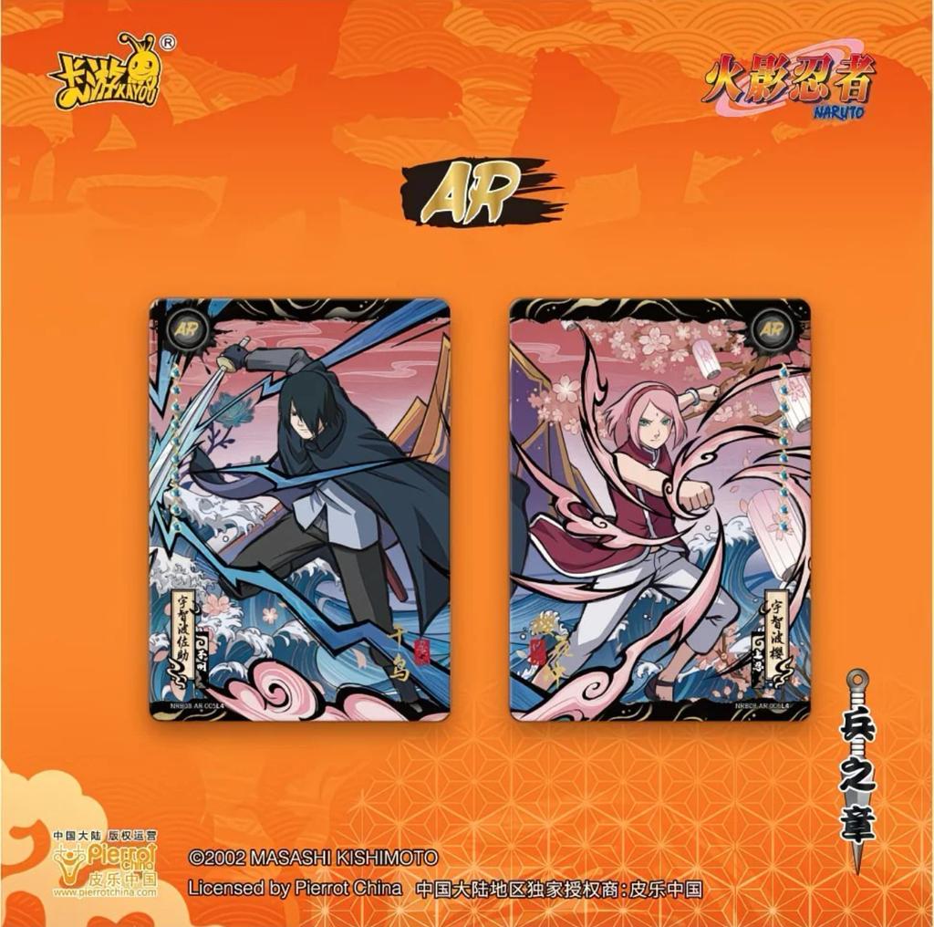 2026 Anime Naruto Cards T2w8 Chapter of Soldiers Box Rare CR Ninja World Collection Cards Toy for Children Gift