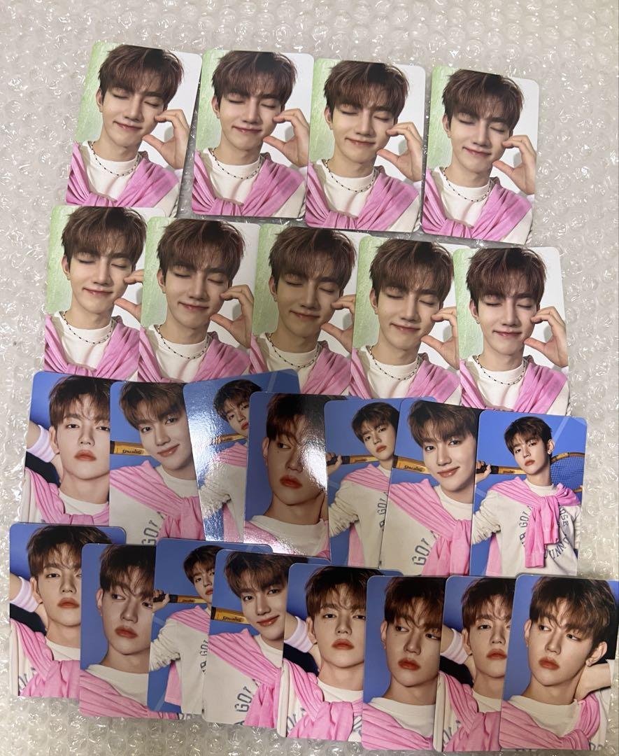 

[USED] ZEROBASEONE zb1 Trading Card Set Tennis Yonton Bonus Zhang Hao