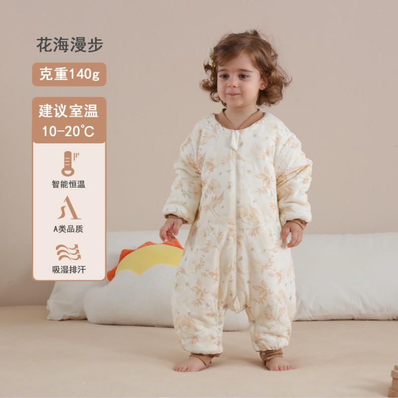 Baby Sleep Sack Footed Cotton Sleepwear Toddlers 1-3 Years Old Winter
