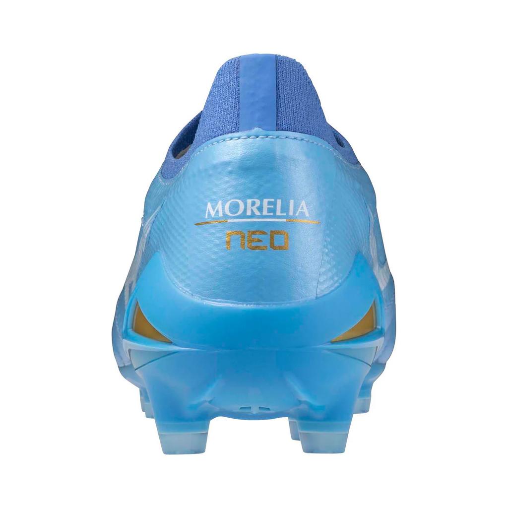 Mizuno Morelia Neo 4 Beta High-End Genuine Grass Adult FG (Rubber Long Studs) Synthetic Leather Soccer Shoes Men soccer shoes P1GA264225