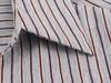 2025 Autumn Women's Slimming Double-breasted Striped Bow Shirt