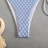 Split swimsuit sexy bikini neck strap swimsuit women