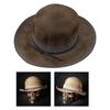 Cappello Homburg Classico Cappello a Cilindro Cappello Panama Regalo per Fidanzato Cappello a Cilindro Costume da Cowboy per Raduni all'Aperto