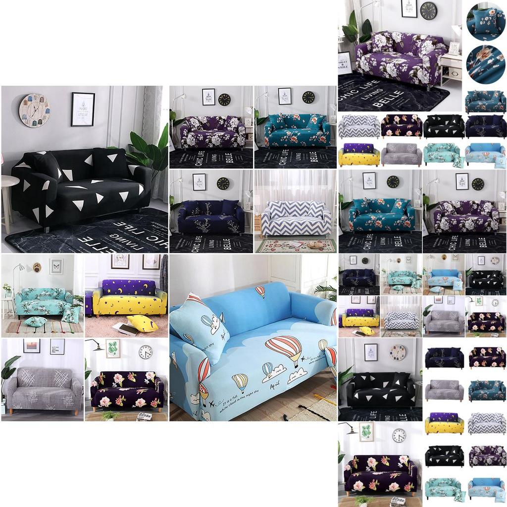 Wrinkle Resistant Anti-slip Couch Sofa Cover Made From Soft Polyester And Spandex