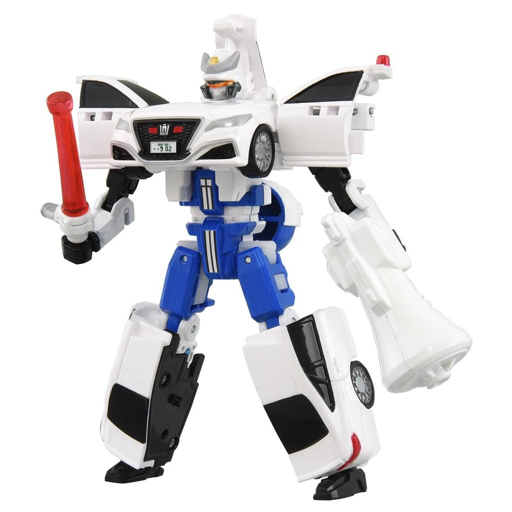 Takara Tomy Tomica Job Labor Police Braver Riot Police & Traffic Police W Set Miniature Car Toy for Ages 3 and Up